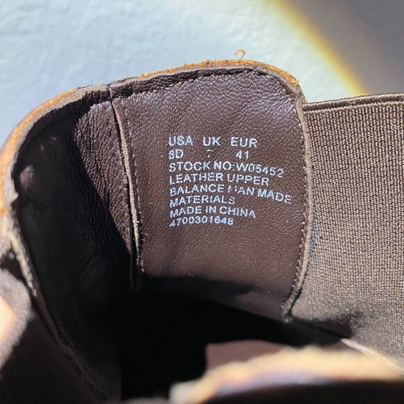Wolverine 1000 mile Montague Mens 8D Leather Chelsea boot W05452 main image 10